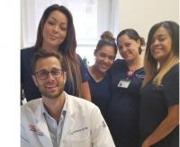 Jonathan Overdevest, MD, and his team in the Department of Otolaryngology/Head & Neck Surgery at Columbia University Irving Medical Center, are shown in this group photo.
